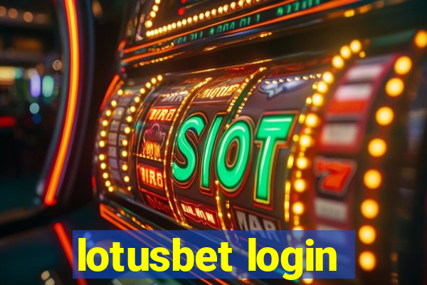 lotusbet login